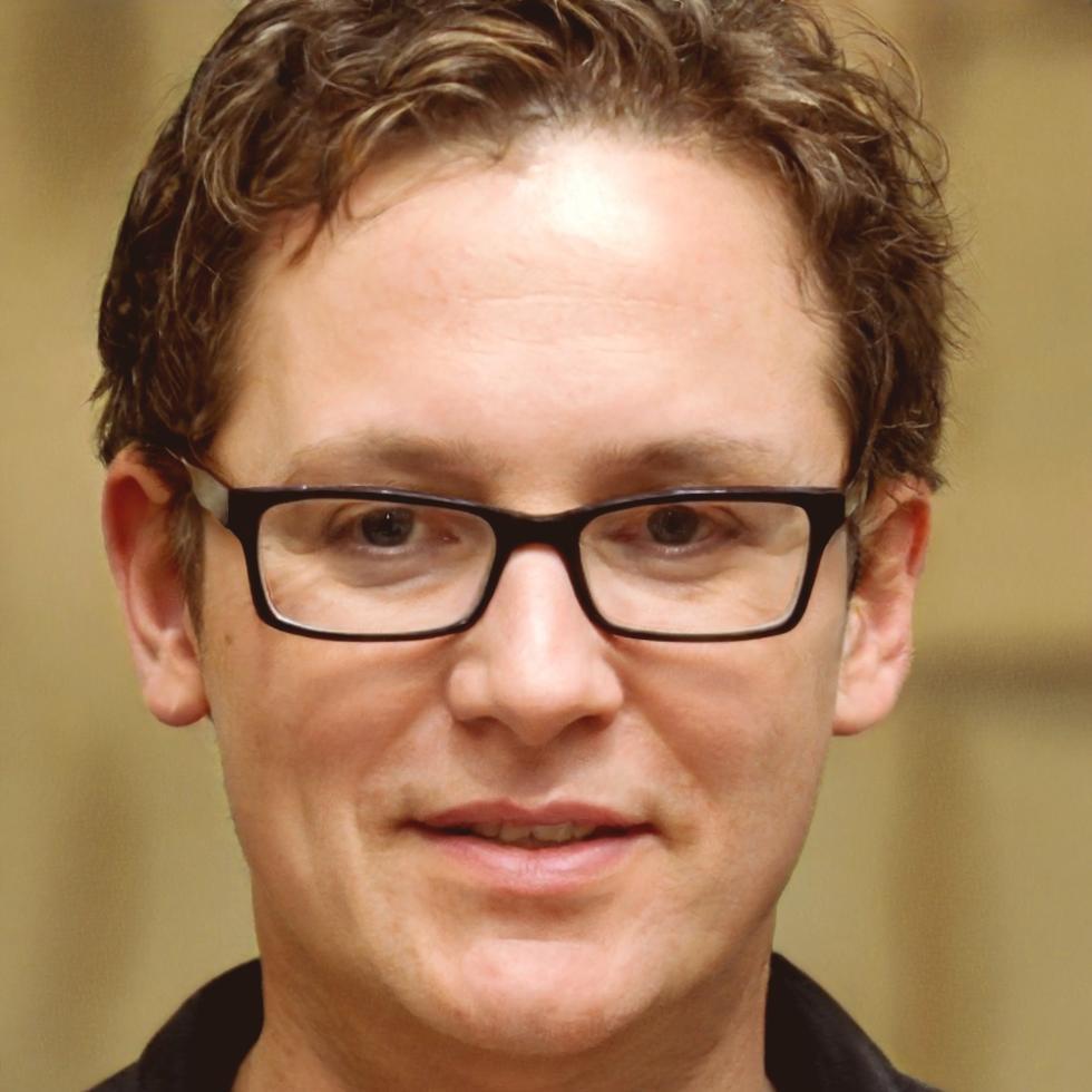 Portret van Ruben Veldhuizen, lead developer